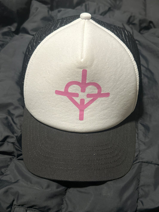 Shot by love Trucker hat